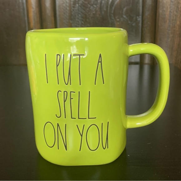 Rae Dunn I PUT A SPELL ON YOU Ceramic Halloween Mug - Picture 1 of 6